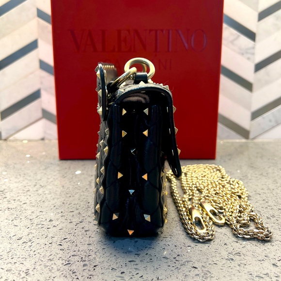 Valentino Napa Small Rockstud Spike Bag Small - Picture 5 of 16